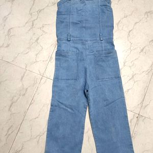 A Perfect Blue Shade Dungaree!