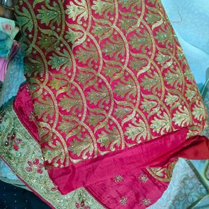 Beautiful Red Saree