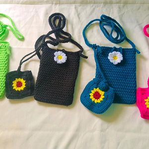 Crochet Phone Bag