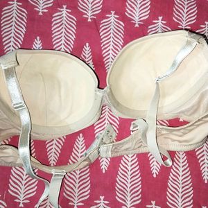 ❤️Nude Sexy Double Padded Push-up Bra 34b