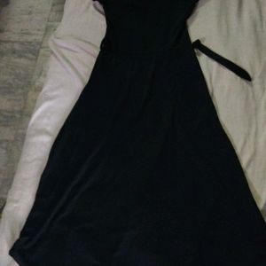 Black Colour Gown