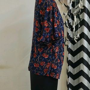 Plus Size Floral Top