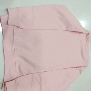 Guess Baby Pink Sequence Sweatshirt For Girls