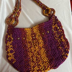 Multi-Color Handmade Bag