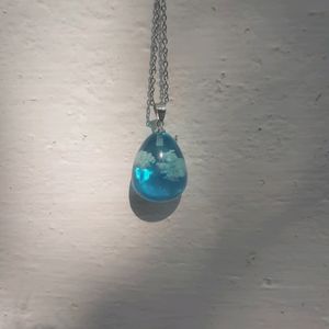 Oval Cloud Necklace