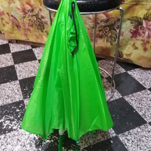 Green Umbrella For Kids