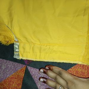 Yellow 2 Piece Kurti