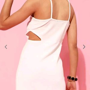 Bodycon White Dress From Street9