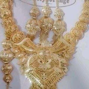 1 Gram GOLD Plated Jewellery Necklace Set