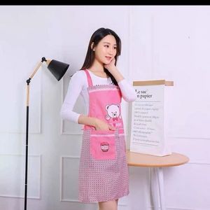 Flower Print Apron