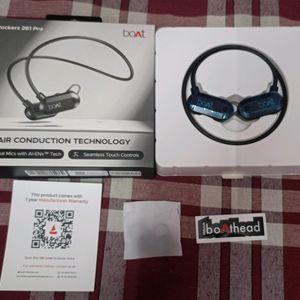 Brand New Boat Rokerz 261 Pro Neckband Worth 2000₹