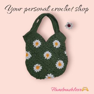 Boho Chic Handmade Crochet Bag