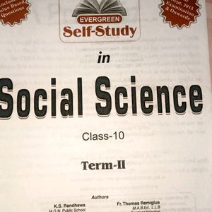 10th Class SOCIAL SCIENCE