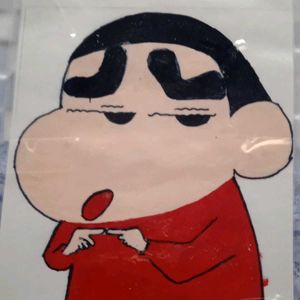 Laminate Shinchan Paintaing Handmade