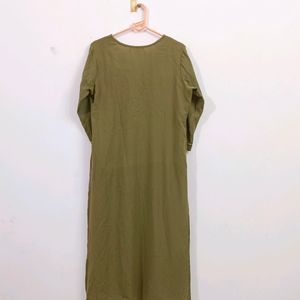 Olive Green Kurta