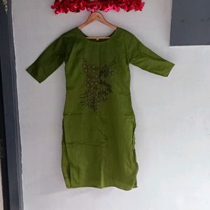 Green Kurta 🔥🔥🔥🔥 For Women