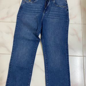 Mast And Harbour Denim Blue Jeans