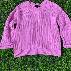 Pink sweater