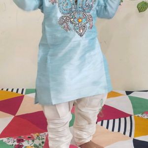 Baby 3 Piece Sherwani Set For Festives