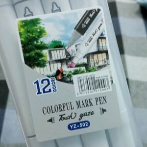 Pack of 12 twin side Marker Pen