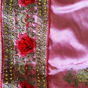 Beautiful Zari And Stone Work Kurta