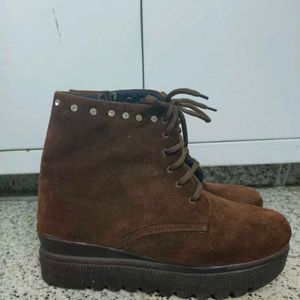 Mid-top Regular Brown Boots