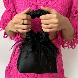 Satin Scrunchie Handbag