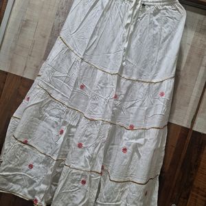 New Kurti With Skirt