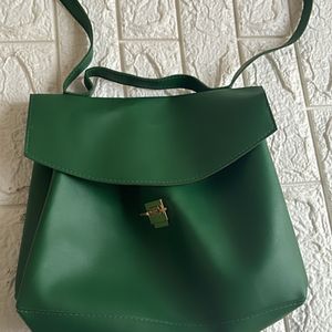 Bottle Green Sling Bag