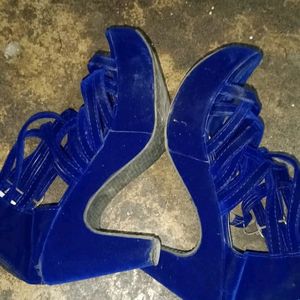 SUEDE GLADIATOR HEELS WOMEN