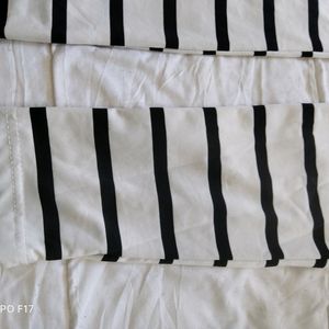 Black White Line T-shirt