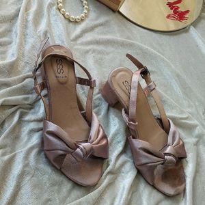 Ss Mauve Bow Sandle