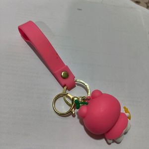 Cute Pink Keychain