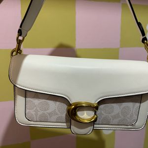 Coach - White Tabby Sling/Shoulder Bag