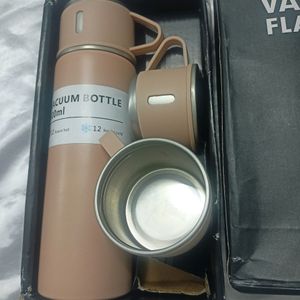 Vacuum Flask Set For Hot & Cold