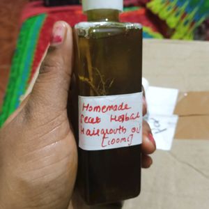 Homemade Secret Herbal Hairgrowth Oil