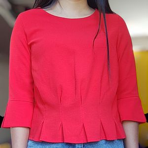 Red Korean Top