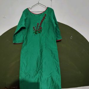 Green Churidar Set