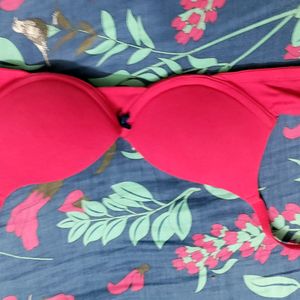 Zivame Red Push Up Padded Bra