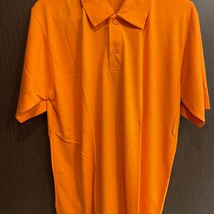 New Orange Polo T-shirt