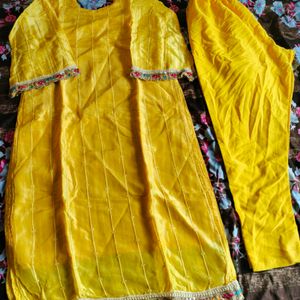 Yellow Kurta Pant