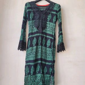 Long Rayon Kurti