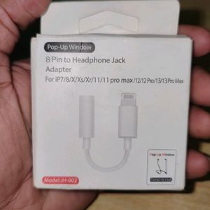 Apple 8pin To 3.5mm Jack For Iphones