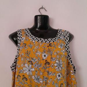 Mustard Casual Dress (Women's)