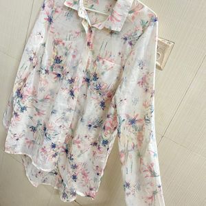 Globus Transparent Printed Shirt