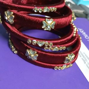 Thread bangle