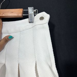 H&M White Western Skirt (Women’s)