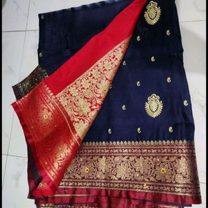 Paithani Silk Saree Stich Blause Designer Blouse