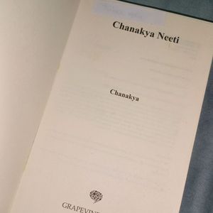 A Book Of Chanakya Neeti