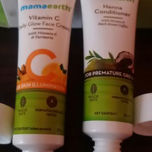 Mamaarth Face Cream & Hair Conditioner Combo...